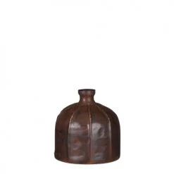 Mica Decorations Vases Vase En Métal Cuivre H15