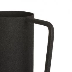 Mica Decorations Vases Vase En Métal Noir H31 -Vases Soldes vase en metal noir h31 2