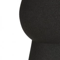 Mica Decorations Vases Vase En Métal Noir H31 -Vases Soldes vase en metal noir h31 3