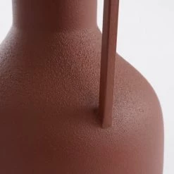 Mica Decorations Vases Vase En Métal Rouille H25 -Vases Soldes vase en metal rouille h25 4