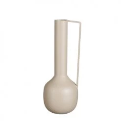 Mica Decorations Vases Vase En Métal Taupe H30