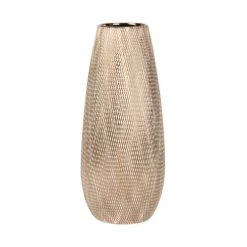 Maisons Du Monde Vases Vase En Porcelaine Dorée H32