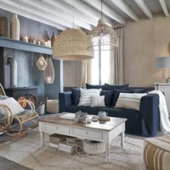 Maisons Du Monde Vases Vase En Rotin Tressé H52 -Vases Soldes vase en rotin tresse h52 1000 10 28 226348 2