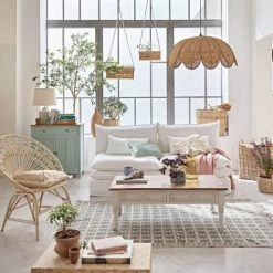 Maisons Du Monde Vases Vase En Rotin Tressé Marron H51 -Vases Soldes vase en rotin tresse marron h51 1000 10 28 220075 3