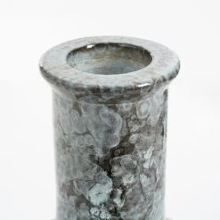 Mica Decorations Vases Vase En Terre Cuite Bleu H35 -Vases Soldes vase en terre cuite bleu h35 1