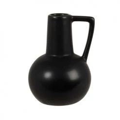 Maisons Du Monde Vases Vase En Terre Cuite Noir H12