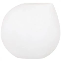 Maisons Du Monde Vases Vase En Verre Blanc H19
