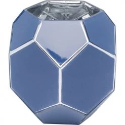 Kare Design Vases Vase En Verre Bleu Et Doré H17 -Vases Soldes vase en verre bleu et dore h17 2