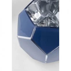 Kare Design Vases Vase En Verre Bleu Et Doré H17 -Vases Soldes vase en verre bleu et dore h17 3