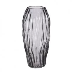Mica Decorations Vases Vase En Verre Brun Foncé H32
