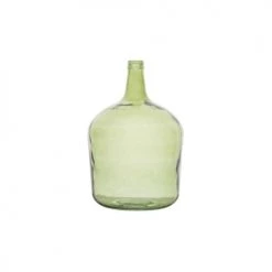 Naturalys Vases Vase En Verre Dame Jeanne 4 Litres Vert