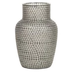 Vases Soldes 26 Woood Vases Vase En Verre De Mosaique Noir