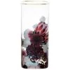Maisons Du Monde Vases Vase En Verre Fumé à Motif Floral Violet Et Rose H23 -Vases Soldes vase en verre fume a motif floral violet et rose h23 1000 3 24 229214 1