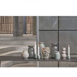 Villa Collection Vases Vase En Verre Gris -Vases Soldes vase en verre gris 25