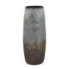 Now’s Home Vases Vase En Verre Gris Et Taupe -Vases Soldes vase en verre gris et taupe
