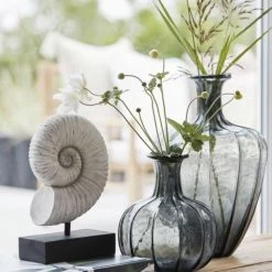 Lene Bjerre Vases Vase En Verre Gris H21 -Vases Soldes vase en verre gris h21 1