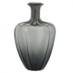 Lene Bjerre Vases Vase En Verre Gris H34
