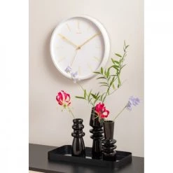 Present Time Vases Vase En Verre Noir H20,5cm -Vases Soldes vase en verre noir h20 5cm 2
