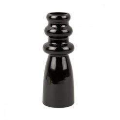 Vases Soldes 22 Present Time Vases Vase En Verre Noir H20,5cm
