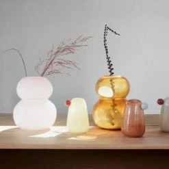 OYOY Living Design Vases Vase En Verre Ø25,5xH30cm -Vases Soldes vase en verre oe25 5xh30cm 14