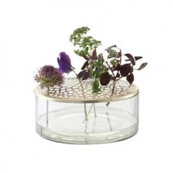 Villa Collection Vases Vase En Verre Or -Vases Soldes vase en verre or 7