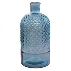 Sensei Maison Vases Vase En Verre Recyclé Eucalyptus 28 Cm -Vases Soldes vase en verre recycle eucalyptus 28 cm 3