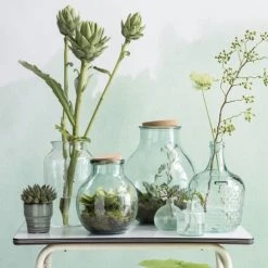 Mica Decorations Vases Vase En Verre Recyclé H25 -Vases Soldes vase en verre recycle h25 5
