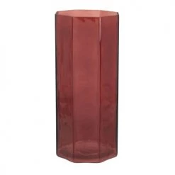 Maisons Du Monde Vases Vase En Verre Rose H23