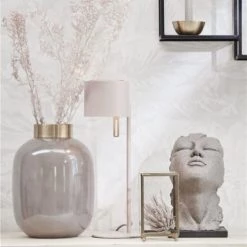 Lene Bjerre Vases Vase En Verre Rose H33 -Vases Soldes vase en verre rose h33 2