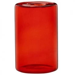Maisons Du Monde Vases Vase En Verre Rouge H10 - Lot De 2