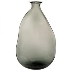 Maisons Du Monde Vases Vase En Verre Teinté Vert H28