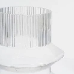 Mica Decorations Vases Vase En Verre Transparent H30 -Vases Soldes vase en verre transparent h30 2