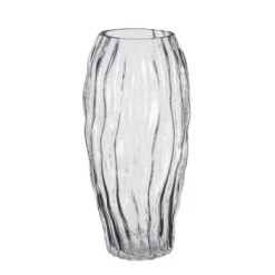 Mica Decorations Vases Vase En Verre Transparent H32 -Vases Soldes vase en verre transparent h32 5