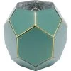 Kare Design Vases Vase En Verre Vert Et Doré H22 -Vases Soldes vase en verre vert et dore h22
