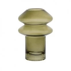 Maisons Du Monde Vases Vase En Verre Vert H18