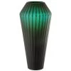LANADECO Vases Vase En Verre Vert H43cm -Vases Soldes vase en verre vert h43cm