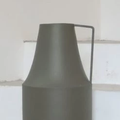 Passage Vernet Vases Vase Façon Pot à Lait En Métal Gris -Vases Soldes vase facon pot a lait en metal gris 4