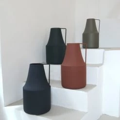 Passage Vernet Vases Vase Façon Pot à Lait En Métal Vert 9 Passage Vernet Vases Vase Façon Pot à Lait En Métal Vert -Vases Soldes vase facon pot a lait en metal vert 2