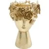 Kare Design Vases Vase Femme Couronne De Fleurs En Polyrésine Dorée H30 -Vases Soldes vase femme couronne de fleurs en polyresine doree h30