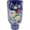 Kare Design Vases Vase Fleurs En Céramique Bleue H27 -Vases Soldes vase fleurs en ceramique bleue h27