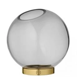 AYTM Vases Vase Globe Verre Et Laiton Medium D16cm -Vases Soldes vase globe verre et laiton medium d16cm 10