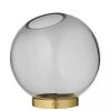AYTM Vases Vase Globe Verre Et Laiton Medium D16cm 2 AYTM Vases Vase Globe Verre Et Laiton Medium D16cm -Vases Soldes vase globe verre et laiton medium d16cm 4