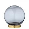 AYTM Vases Vase Globe Verre Et Laiton Mini D10cm -Vases Soldes vase globe verre et laiton mini d10cm 18