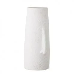 Bloomingville Vases Vase Héléna Terracotta Blanc H40 Cm -Vases Soldes vase helena terracotta blanc h40 cm 3