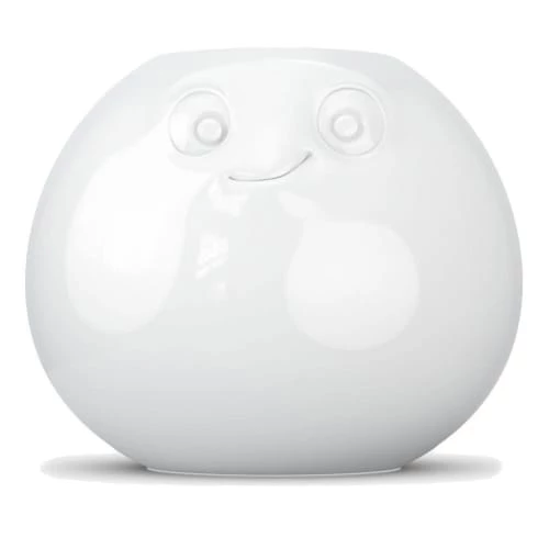 Tassen Vases Vase Humeur Amusé En Porcelaine Blanche D19cm 3 Tassen Vases Vase Humeur Amusé En Porcelaine Blanche D19cm