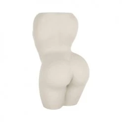 Present Time Vases Vase Lady Résine Blanc -Vases Soldes vase lady resine blanc 3