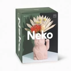 DOIY Vases Vase Neko Céramique Rose -Vases Soldes vase neko ceramique rose 4