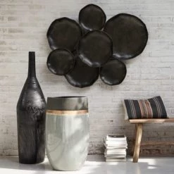 Maisons Du Monde Vases Vase Noir H100 -Vases Soldes vase noir h100 1000 13 15 226827 2