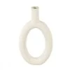 Present Time Vases Vase Oval High Résine Blanc 1 Present Time Vases Vase Oval High Résine Blanc -Vases Soldes vase oval high resine blanc