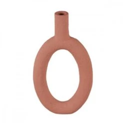 Present Time Vases Vase Oval High Résine Terracotta -Vases Soldes vase oval high resine terracotta 6